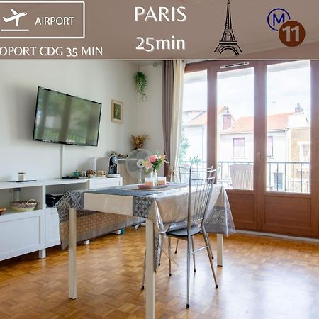 Appart Hotel - Le Nid - 25Min Paris Romainville Exterior foto